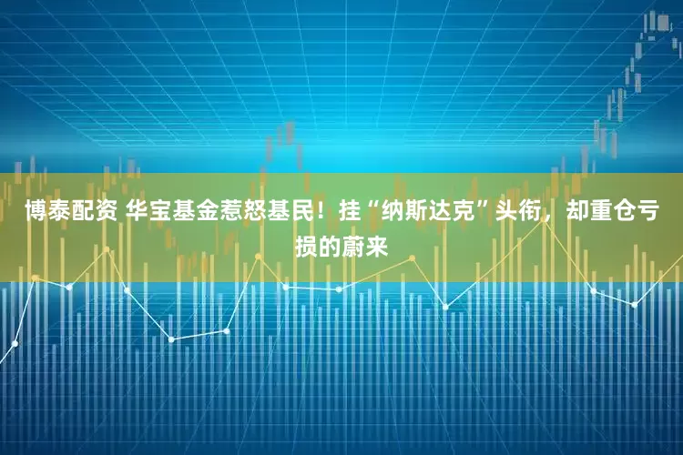 博泰配资 华宝基金惹怒基民！挂“纳斯达克”头衔，却重仓亏损的蔚来